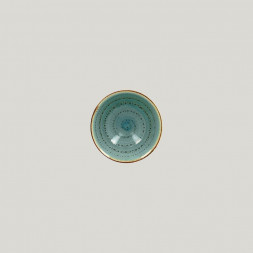 Миска RAK Porcelain Twirl Lagoon 160 мл, 10*5 см