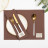 Набор салфеток Этель Kitchen, цв. коричневый, 30х40 см - 2 шт, 100% хл, саржа 220 г/м2 7866017 99685