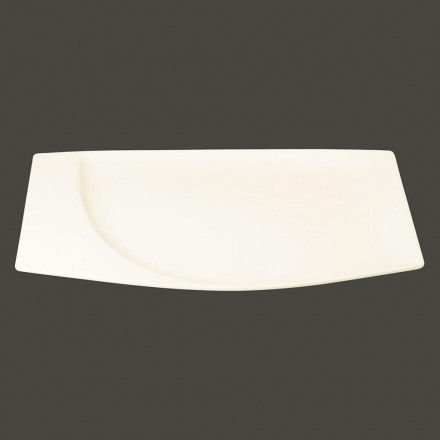 Тарелка RAK Porcelain Mazza прямоугольная плоская 20*13 см 81220365