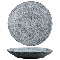 Тарелка глубокая 900 мл d 26 см h4 см Stone Untouched Taiga P.L. Proff Cuisine [4]