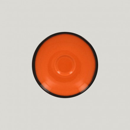 Блюдце RAK Porcelain LEA Orange 15 см, к чашке 81223536 (оранжевый цвет) 81223537