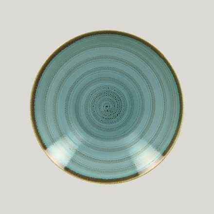 Тарелка RAK Porcelain Twirl Lagoon глубокая 1,25 л, 28 см 81220445