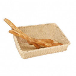 Корзина для хлеба и выкладки 61*45 см h24 см плетеная ротанг бежевая P.L. Proff Cuisine