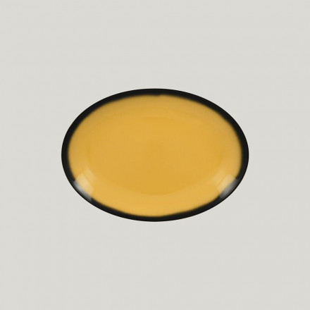 Блюдо овальное RAK Porcelain LEA Yellow 26 см (желтый цвет) 81223406