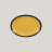 Блюдо овальное RAK Porcelain LEA Yellow 26 см (желтый цвет) 81223406