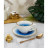 Чайная пара 240 мл d 10 см h5 см голубая фарфор &quot;The Sun Eco&quot; P.L. Proff Cuisine [1] 81229835