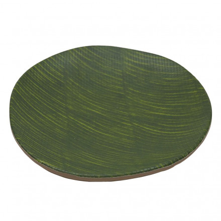 Блюдо 20,5*3 см круглое Green Banana Leaf пластик меламин P.L. Proff Cuisine 81290137