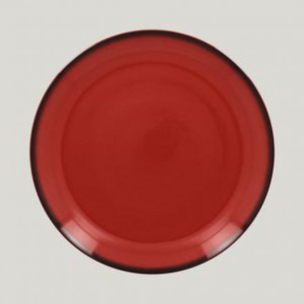 Тарелка круглая RAK Porcelain LEA Red 27 см (красный цвет) 81223508