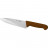 Нож PRO-Line поварской 20 см, коричневая пластиковая ручка, волнистое лезвие, P.L. Proff 99002250