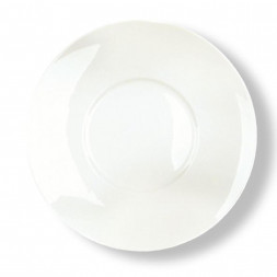 Тарелка d 25,5 см с широкими полями белая фарфор P.L. Proff Cuisine [6]