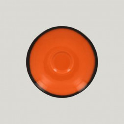 Блюдце RAK Porcelain LEA Orange 17 см, к чашке 81223534 (оранжевый цвет)