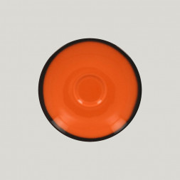 Блюдце RAK Porcelain LEA Orange 17 см, к чашке 81223534 (оранжевый цвет)