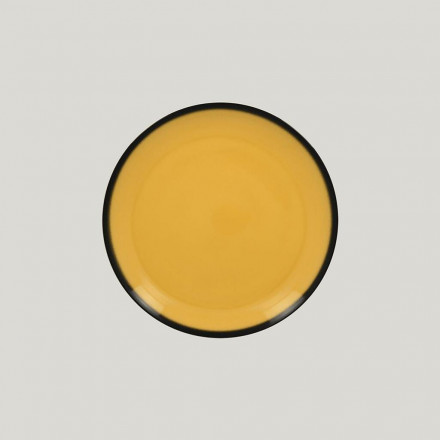 Тарелка круглая RAK Porcelain LEA Yellow 18 см (желтый цвет) 81223506