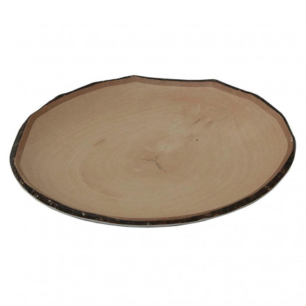 Блюдо 27,5*2,5 см круглое Timber Brown пластик меламин P.L. Proff Cuisine 81229934