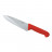 Нож PRO-Line поварской 20 см, красная пластиковая ручка, волнистое лезвие, P.L. Proff Cu 99002239