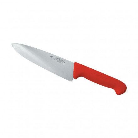 Шеф-нож PRO-Line 20 см, красная пластиковая ручка, P.L. Proff Cuisine 71047172
