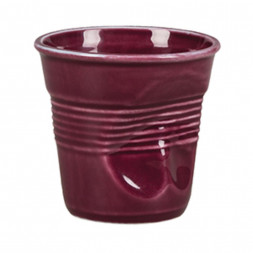 Чашка 90 мл фиолетовая d 6,4 см h6 см мятая для эспрессо Barista (Бариста) P.L. Proff Cuisine [6]