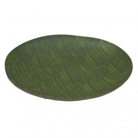 Блюдо 26*3,5 см круглое Green Banana Leaf пластик меламин P.L. Proff Cuisine 81290138