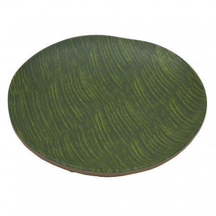 Блюдо 26*3,5 см круглое Green Banana Leaf пластик меламин P.L. Proff Cuisine 81290138