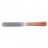 Лопатка кондитерская 35 см изогнутая нерж. с дерев. ручкой P.L. Proff Cuisine 92001327