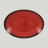 Блюдо овальное RAK Porcelain LEA Red 26 см (красный цвет) 81223512
