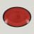 Блюдо овальное RAK Porcelain LEA Red 26 см (красный цвет) 81223512
