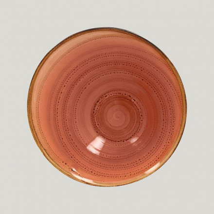 Ассиметричная тарелка RAK Porcelain Twirl Coral 1,6 л, 29*14 см 81220504