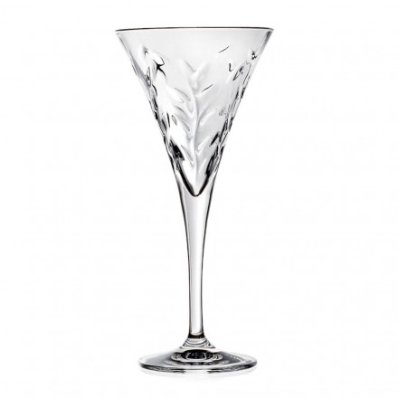 Бокал-флюте для шампанского 210 мл хр. стекло Style Laurus RCR Cristalleria [6] 81262097