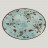 Тарелка RAK Porcelain Peppery овальная плоская 32*23 см, голубой цвет 81220627