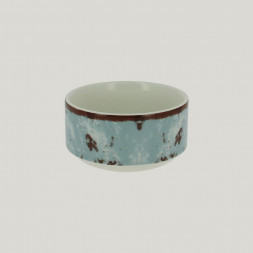 Салатник RAK Porcelain Peppery круглый штабелируемый 300 мл, d 10 см, голубой цвет