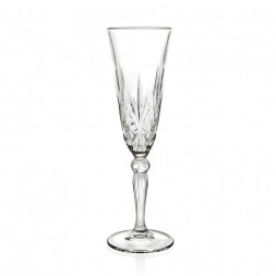 Бокал-флюте для шампанского 160 мл хр. стекло Style Melodia RCR Cristalleria [6]