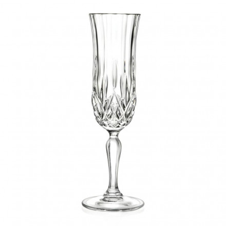 Бокал-флюте для шампанского 130 мл хр. стекло Style Opera RCR Cristalleria [6] 81262090