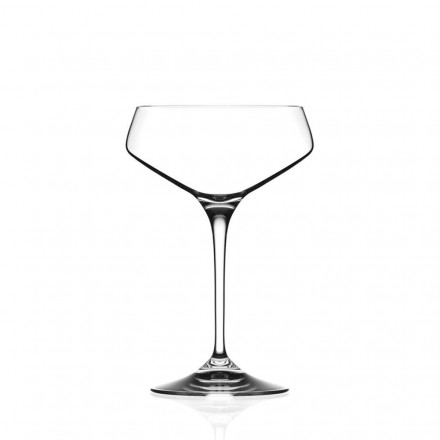 Бокал блюдце для шампанского 330 мл хр. стекло RCR Luxion Aria [6] 81262053