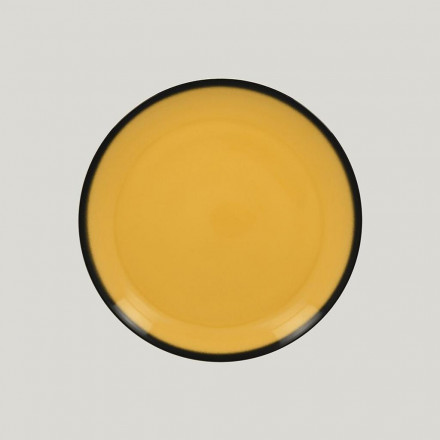 Тарелка круглая RAK Porcelain LEA Yellow 29 см (желтый цвет) 81223397