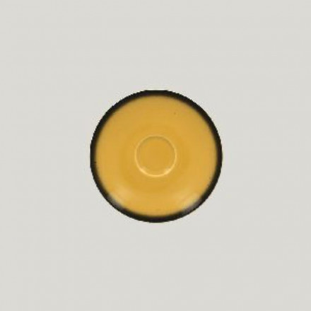 Блюдце RAK Porcelain LEA Yellow 17 см, для чашки 81223409 (желтый цвет) 81223410