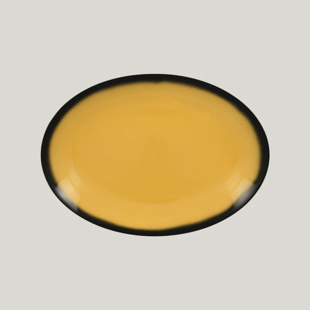 Блюдо овальное RAK Porcelain LEA Yellow 32 см (желтый цвет) 81223405