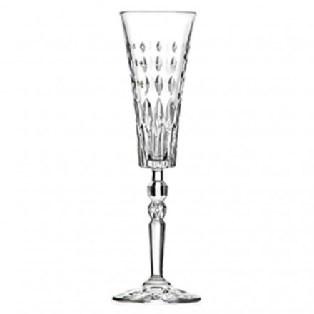 Бокал-флюте для шампанского 170 мл хр. стекло Marilyn RCR Cristalleria [6] 81263002