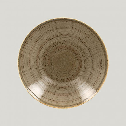 Тарелка RAK Porcelain Twirl Alga глубокая 1,25 л, 28 см 81220443