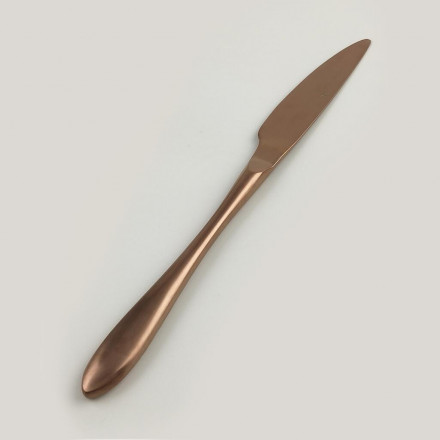 Нож столовый &quot;Alessi-Copper&quot; медное матовое PVD покрытие 1170 (81280005)