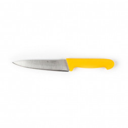 Нож PRO-Line поварской 16 см, желтая пластиковая ручка, P.L. Proff Cuisine