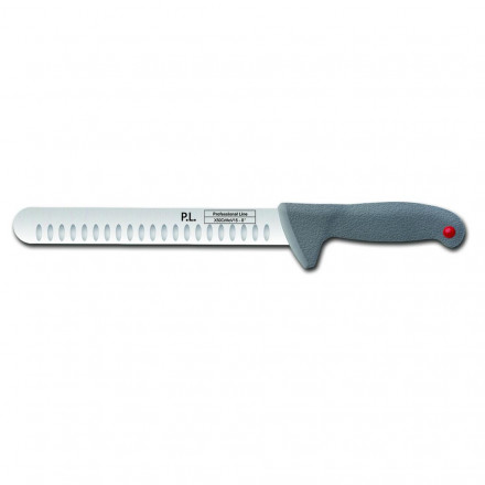 Нож поварской-cлайсер PRO-Line с цветными кнопками 30см, серая пластиковая ручка, P.L. Proff Cuisine 81240299
