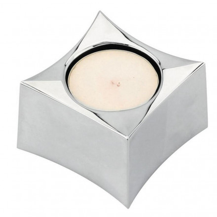 Подсвечник для чайной свечи 5,5*5,5 см, нержавейка, P.L. - REG 95001138