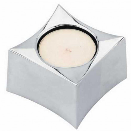 Подсвечник для чайной свечи 5,5*5,5 см, нержавейка, P.L. - REG 95001138
