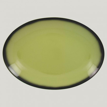 Блюдо овальное RAK Porcelain LEA Light green (зеленый цвет) 32 см 81223526