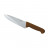 Шеф-нож PRO-Line 20 см, коричневая пластиковая ручка, P.L. Proff Cuisine 71047295