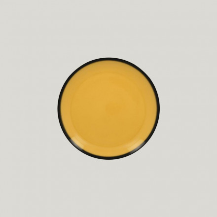 Тарелка круглая RAK Porcelain LEA Yellow 21 см (желтый цвет) 81223400