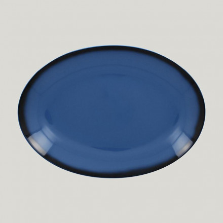 Блюдо овальное RAK Porcelain LEA Blue (синий цвет) 26 см 81223518