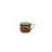 Чашка для эспрессо RAK Porcelain Peppery 90 мл штабелируемая, красный цвет 81220213