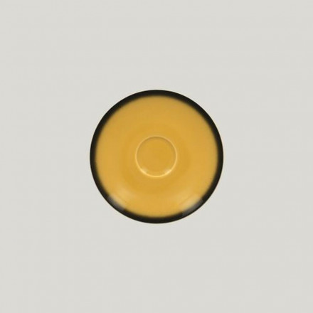 Блюдце RAK Porcelain LEA Yellow 15 см, для чашки 81223411 (желтый цвет) 81223412