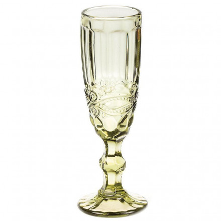 Бокал-флюте для шампанского 150 мл набор 6 шт. зеленый P.L.BarWare [1] 71047247